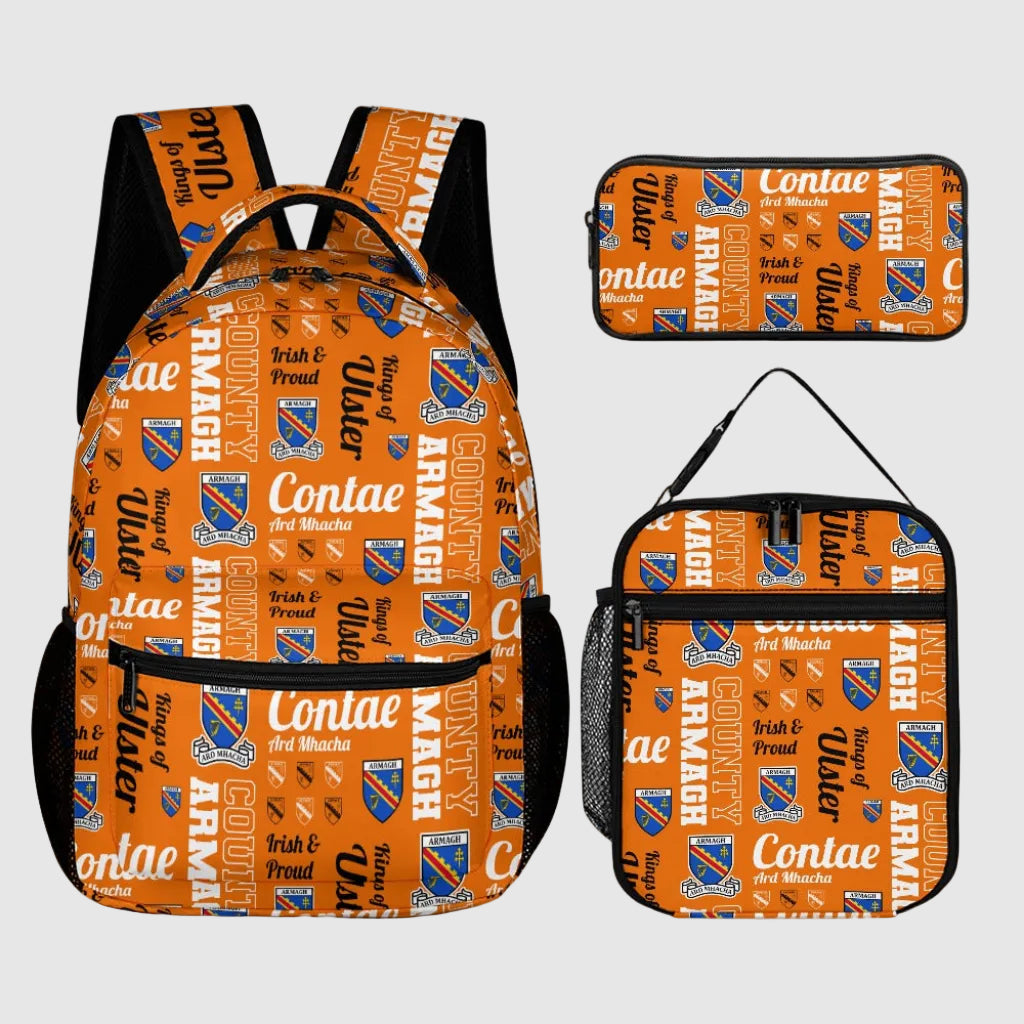 County Armagh Backpack, Lunch Bag & Pencil Case Set