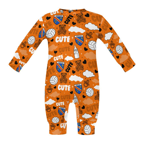 County Armagh Cute Baby Sleepsuit