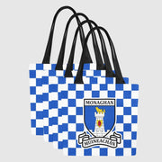 County Monaghan Chequered Canvas Tote Bag Set
