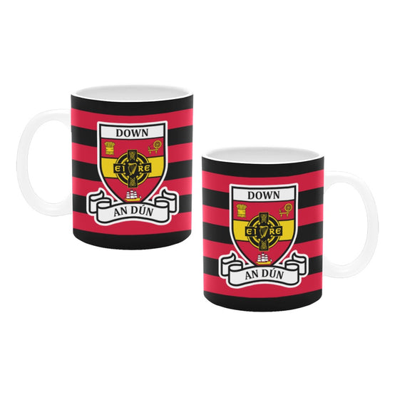 County Down Retro Stripes Mug