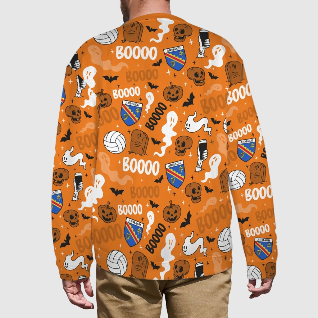County Armagh Ghostly Halloween Sweater