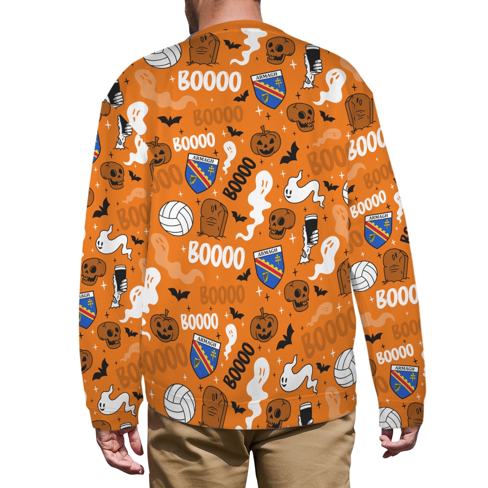 County Armagh Ghostly Halloween Sweater