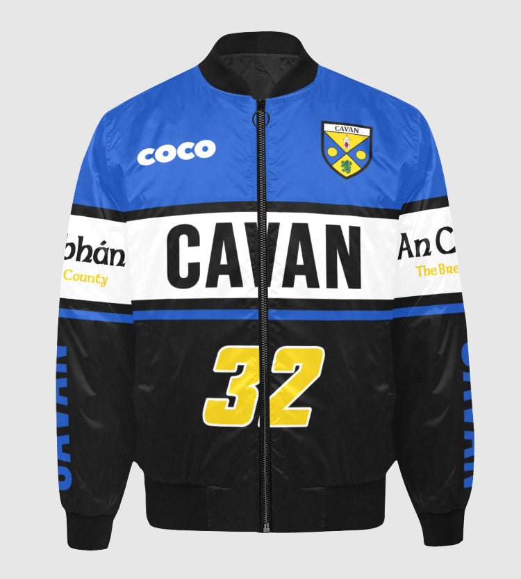 County Cavan Vintage Quilted Bomber Jacket