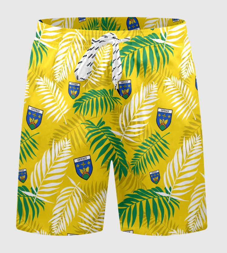 County Offaly Hawaiian Beach Shorts