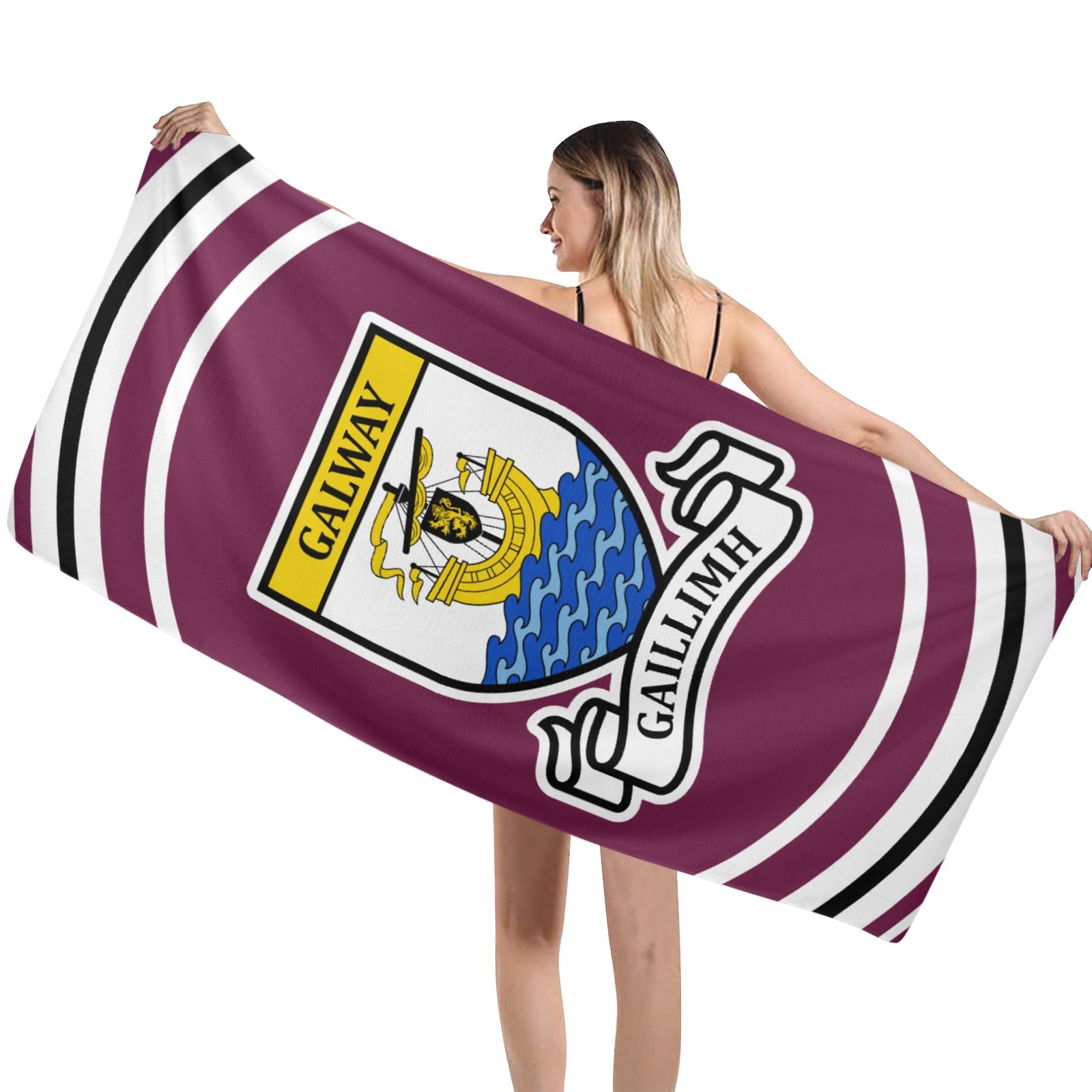 County Galway Pulse Beach Towel
