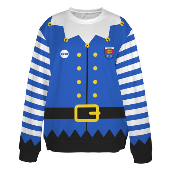 County Laois Novelty Ugly Sweater Elf