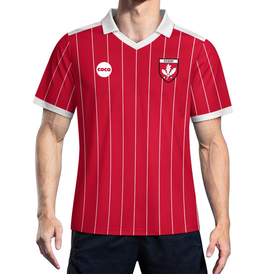County Derry Retro Jersey Home Edition - Adults