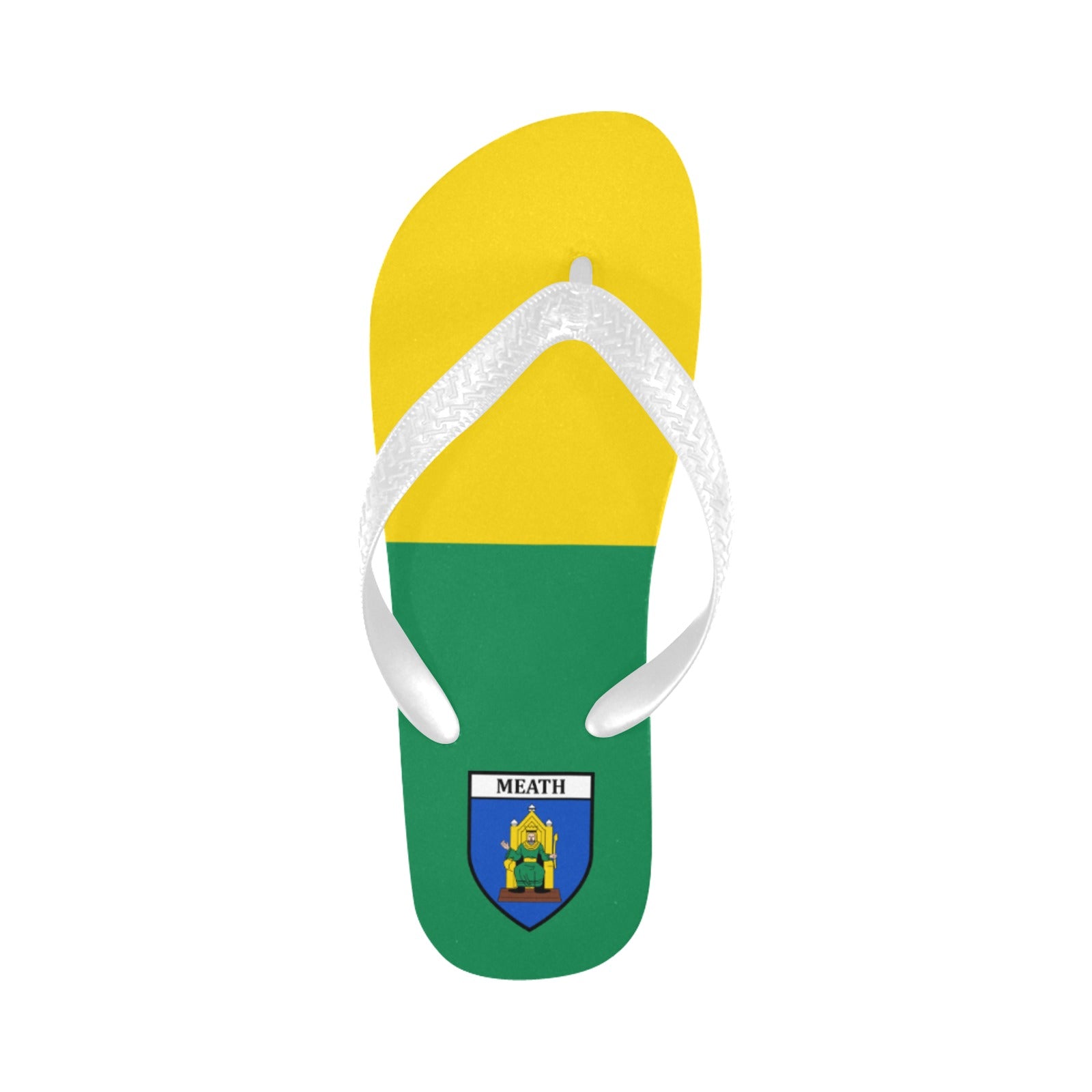 County Meath Classic Crest Flip Flops