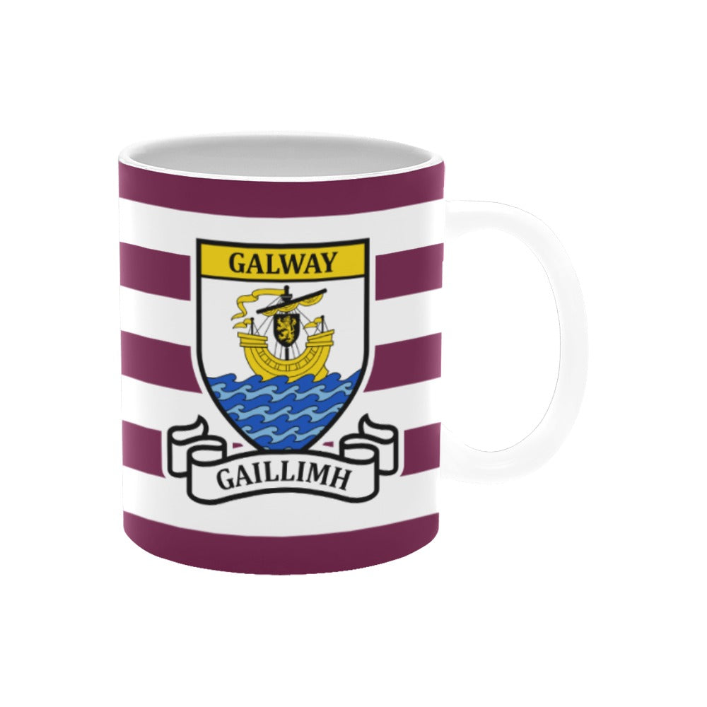 County Galway Retro Stripes Mug