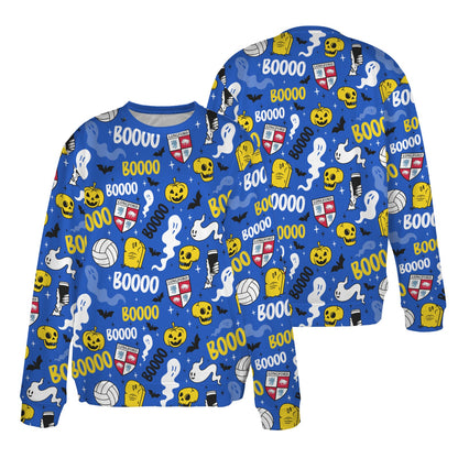 County Longford Ghostly Halloween Sweater