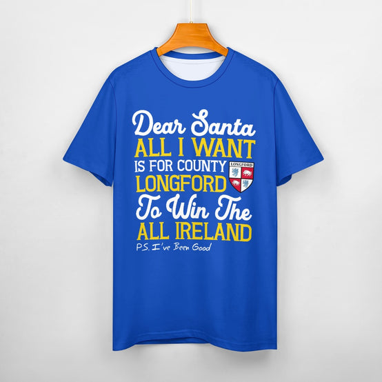 County Longford Dear Santa T-Shirt