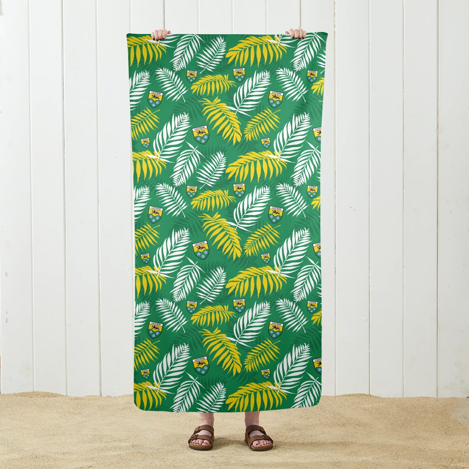 County Leitrim Hawaiian Beach Towel