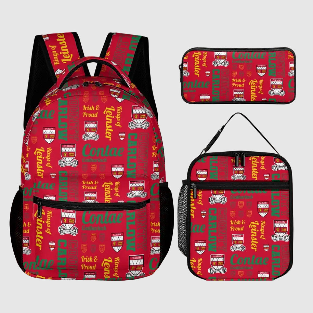 County Carlow Backpack, Lunch Bag & Pencil Case Set