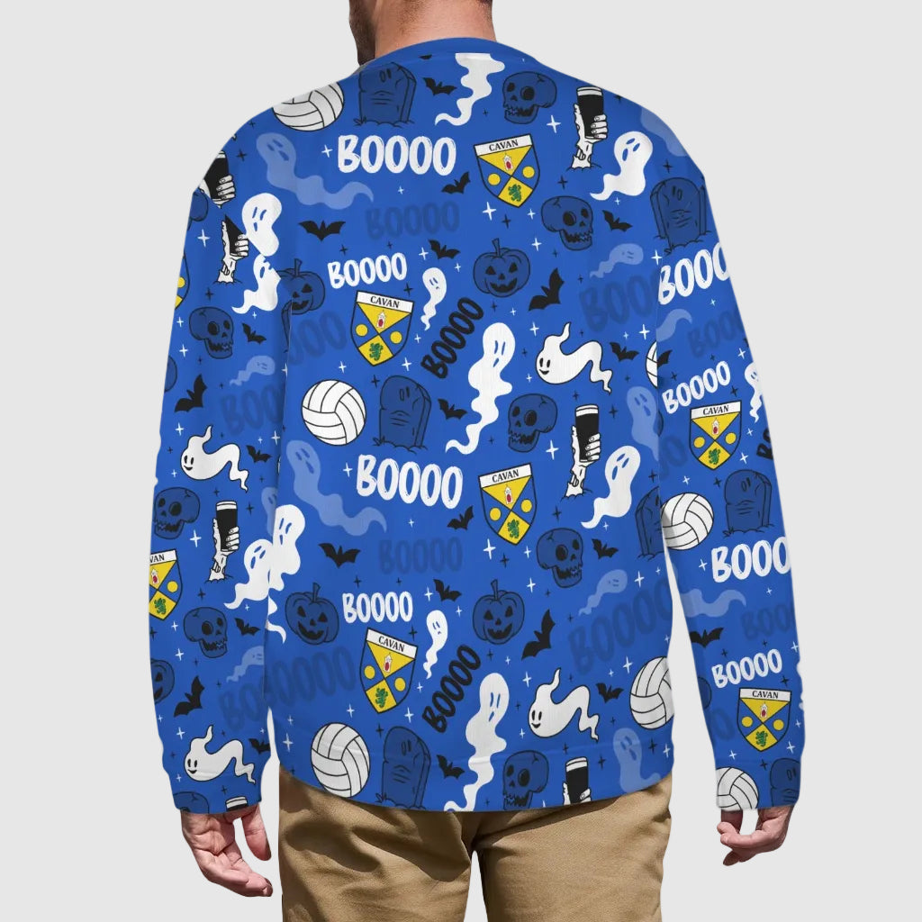 County Cavan Ghostly Halloween Sweater
