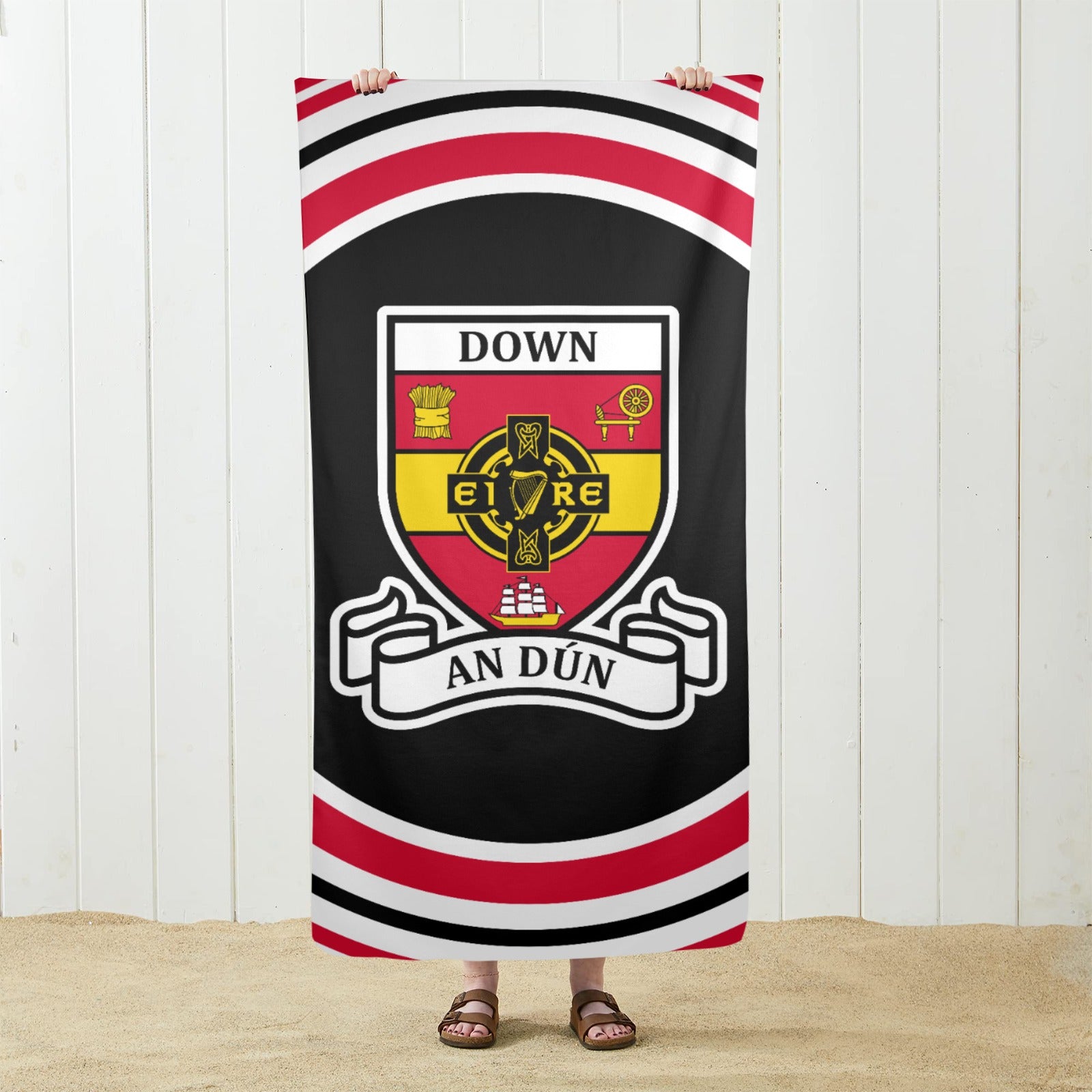 County Down Pulse Beach Towel