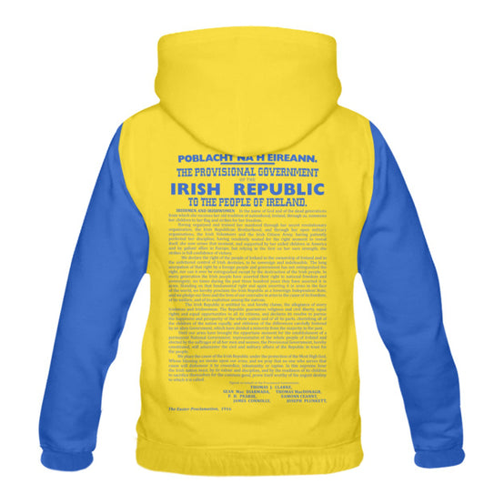 County Roscommon 1916 Proclamation Hoodie - Kids