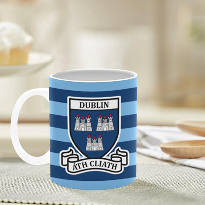 County Dublin Retro Stripes Mug