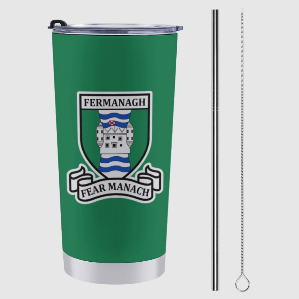 County Fermanagh Classic Crest 20oz Travel Mug
