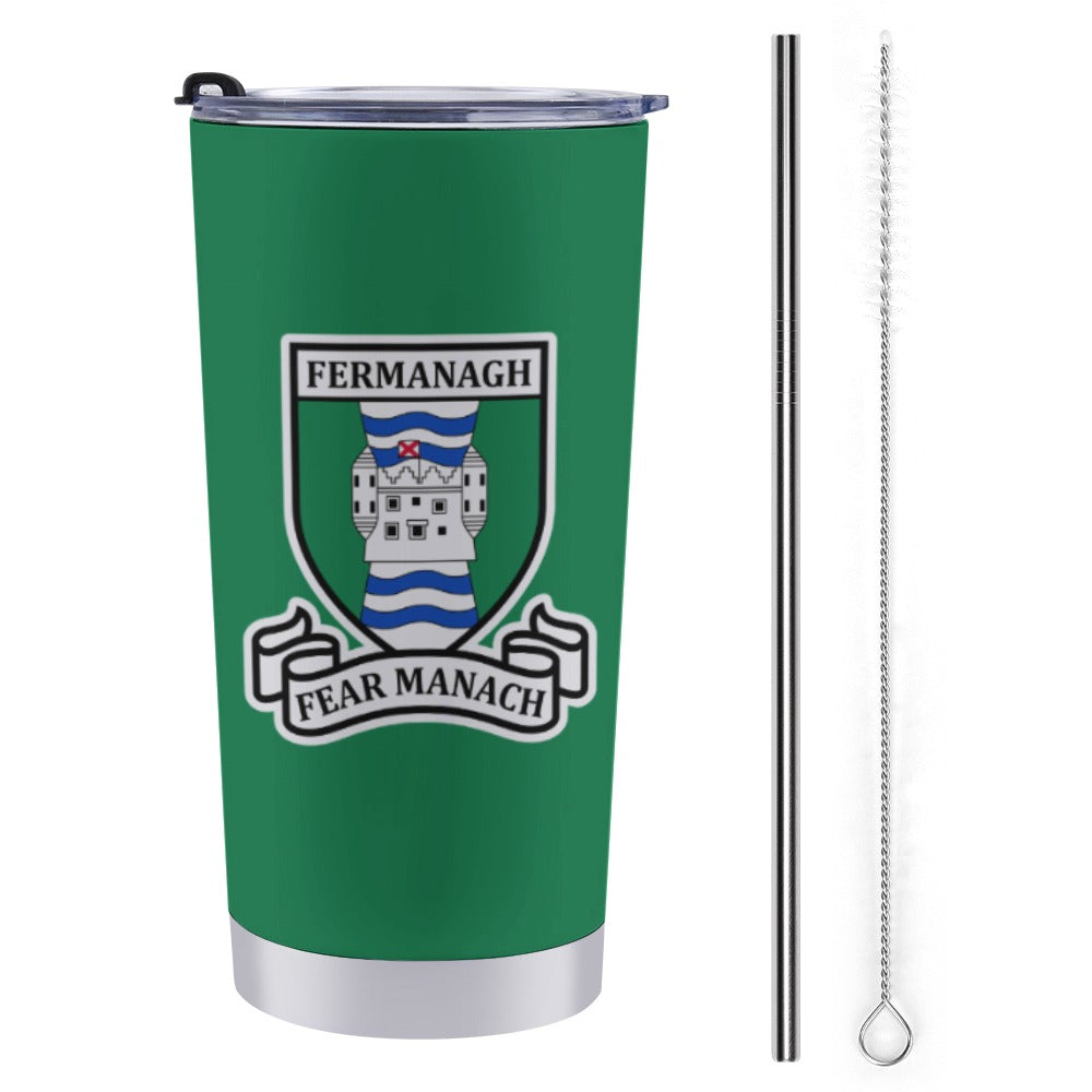 County Fermanagh Classic Crest 20oz Travel Mug
