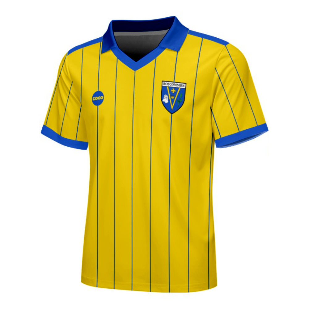 County Roscommon Retro Jersey Home - Kids Age 9-10