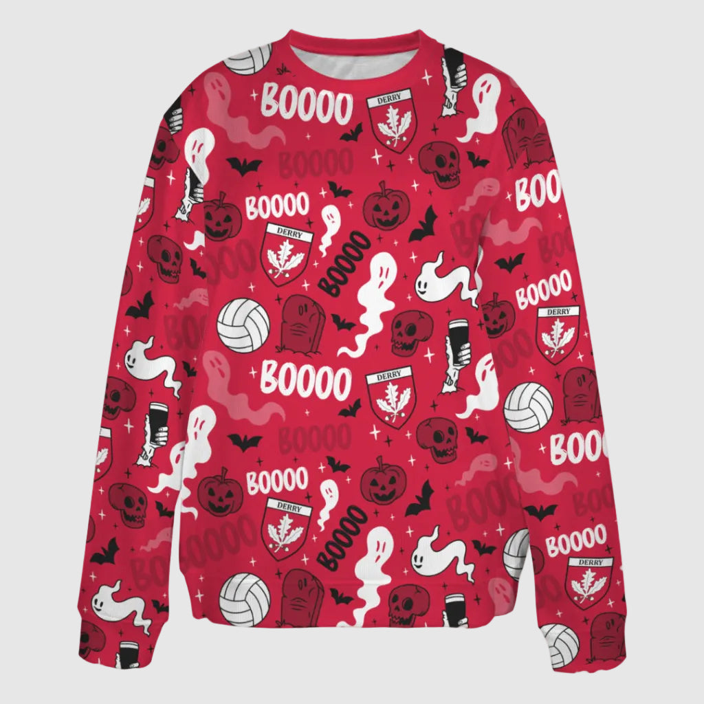 County Derry Ghostly Halloween Sweater
