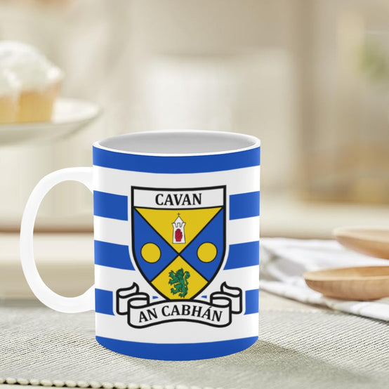 County Cavan Retro Stripes Mug