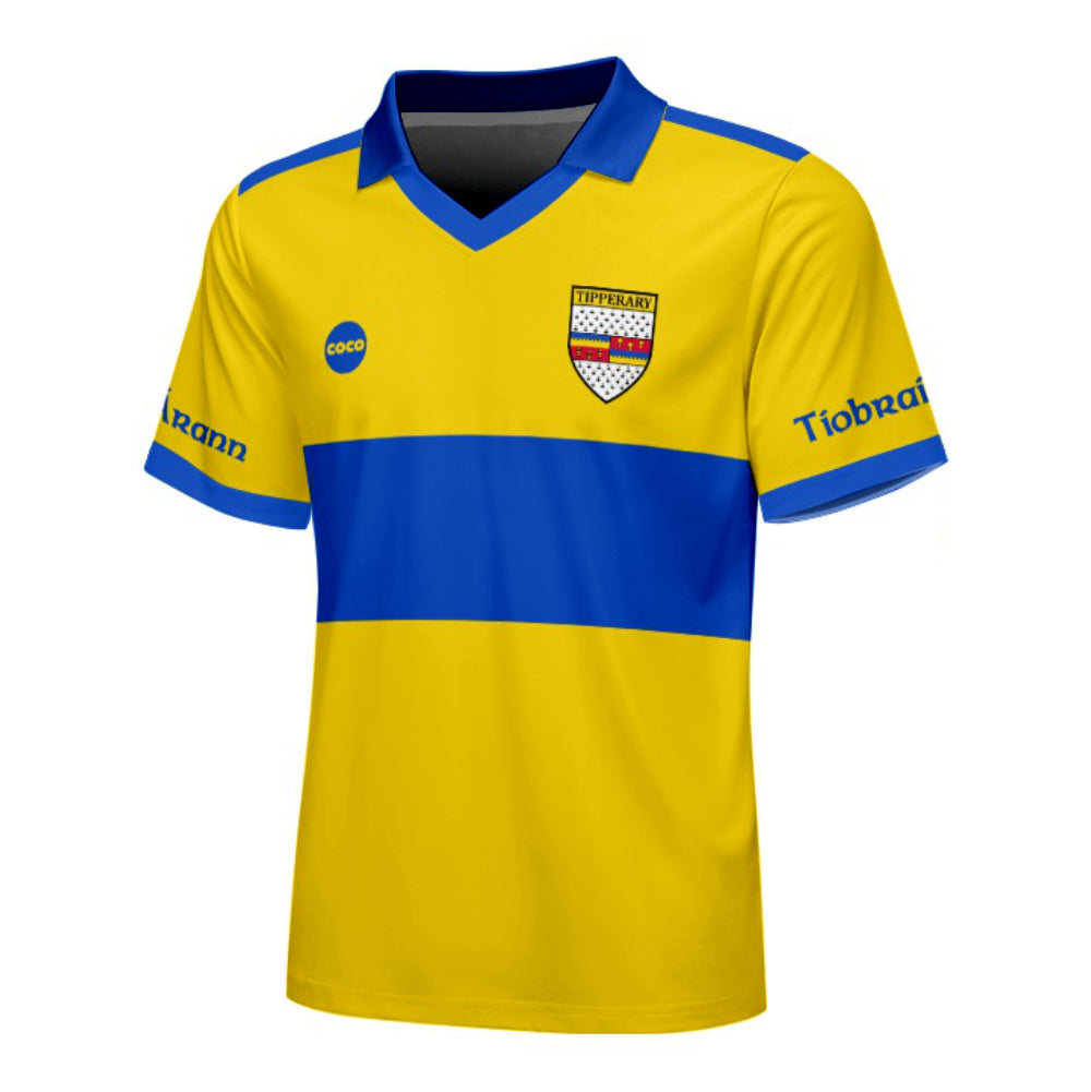 County Tipperary Retro Jersey Away - Kids Age 9-10