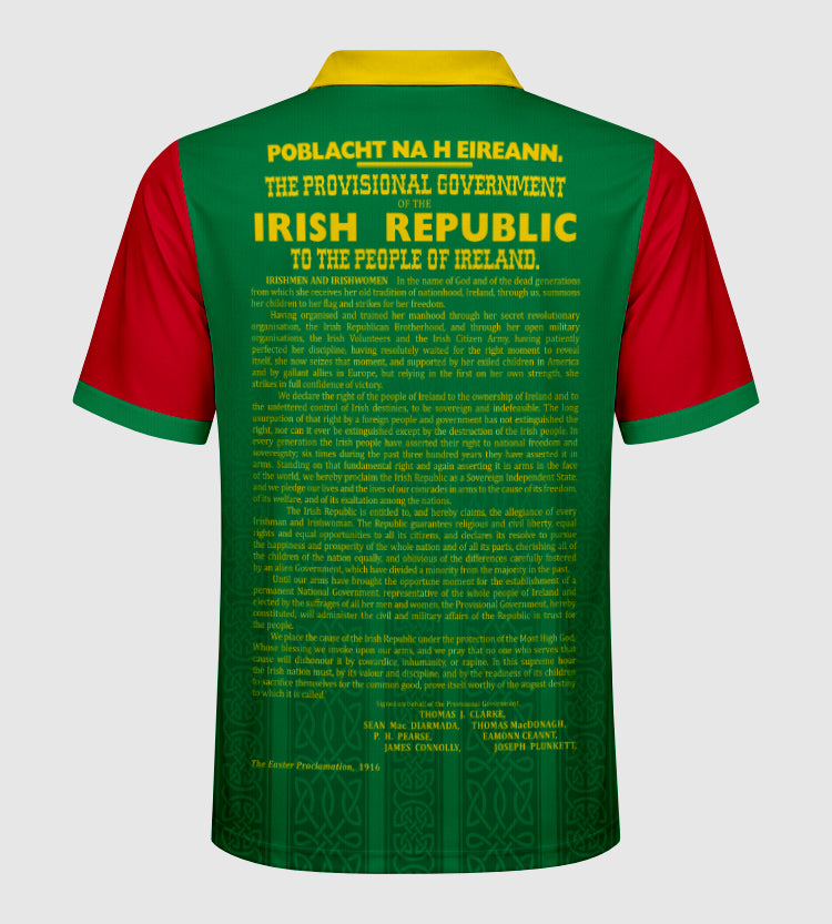 County Carlow 1916 Proclamation Jersey - Kids