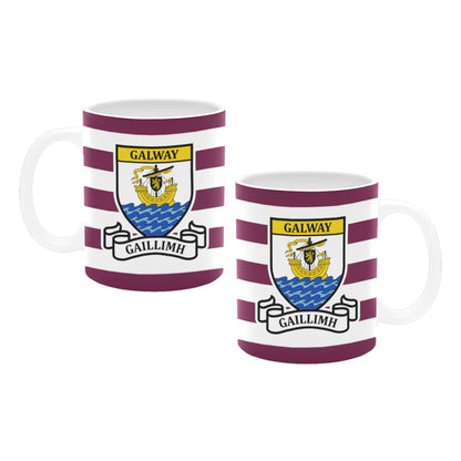 County Galway Retro Stripes Mug