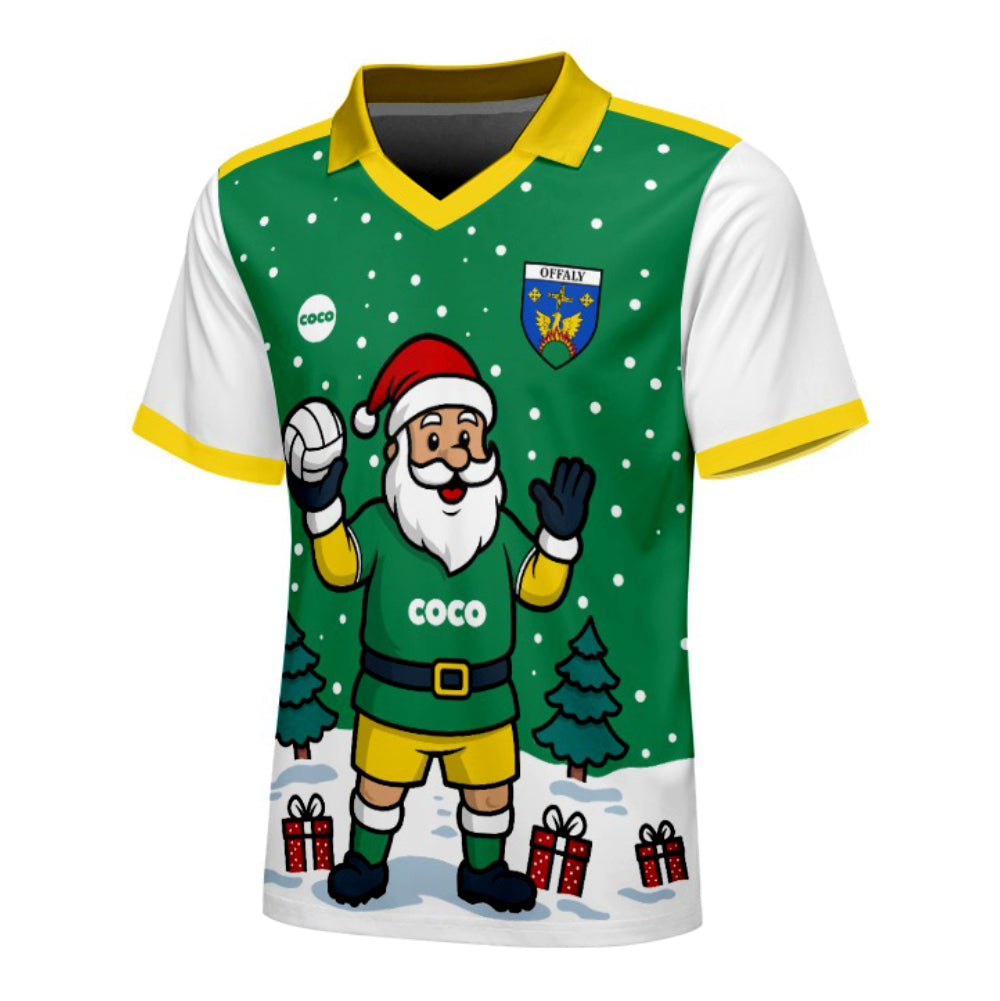 County Offaly Christmas Jersey - Kids Football