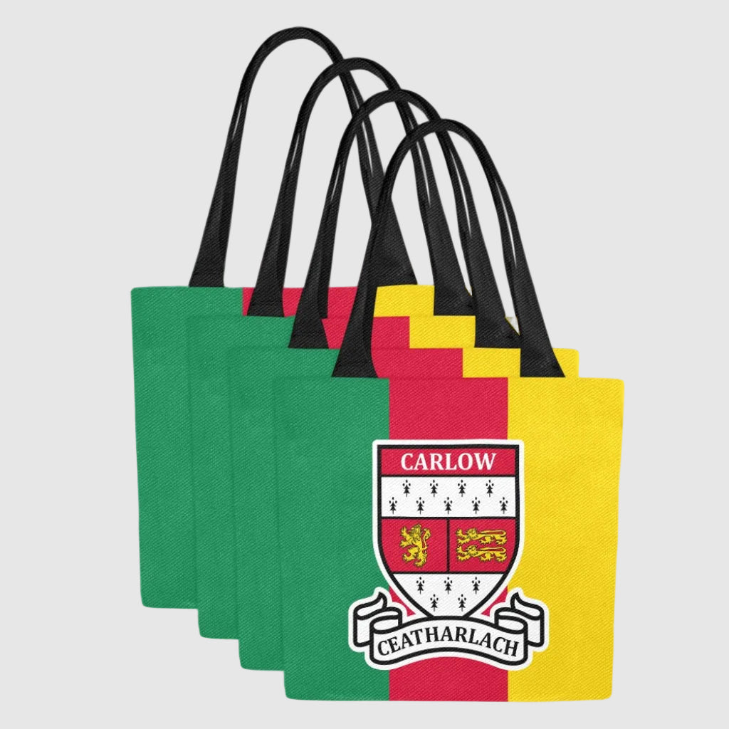 County Carlow Canvas Tote Bag Set