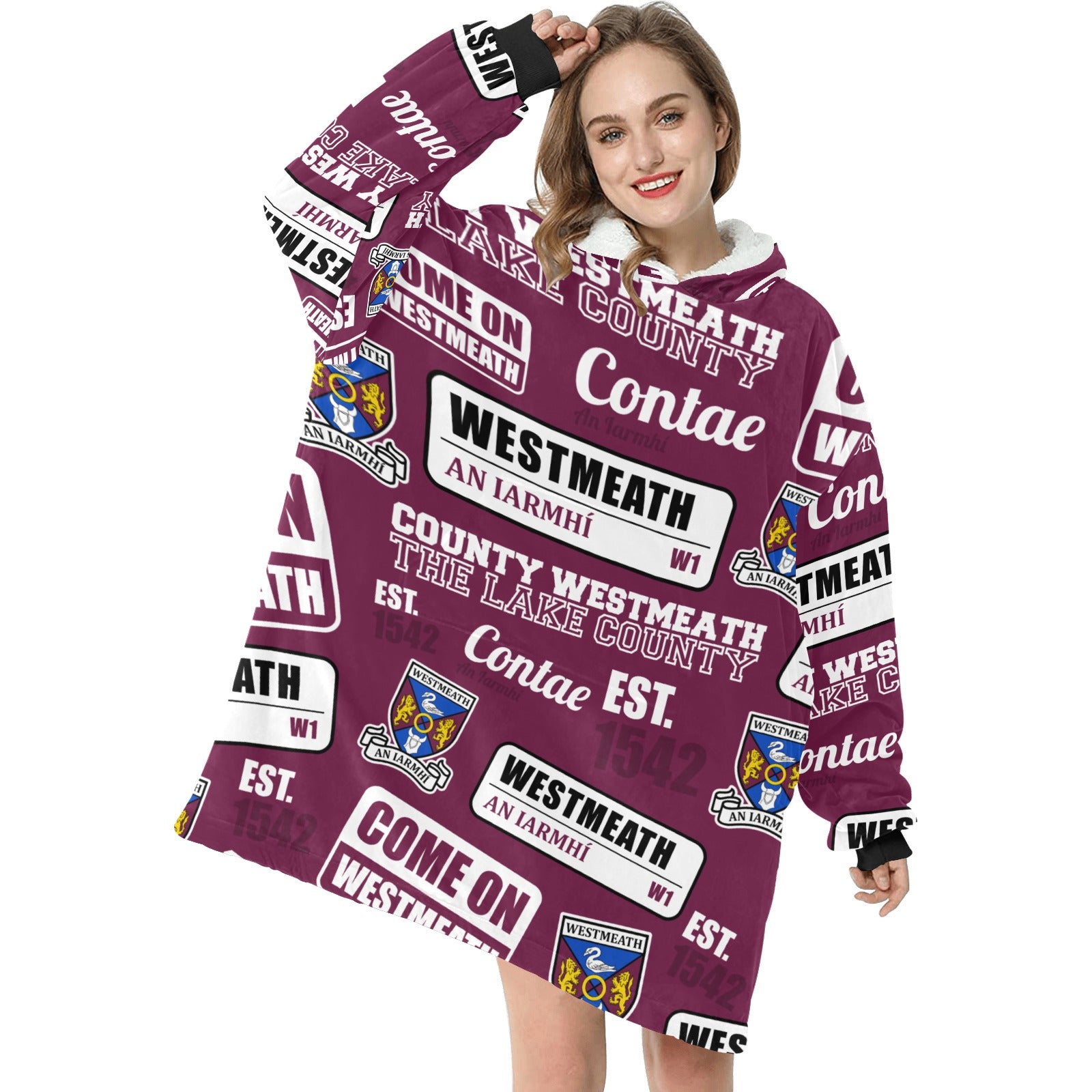 County Westmeath Ultimate Snuddie - Womens