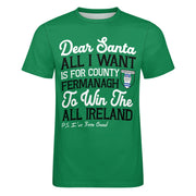 County Fermanagh Dear Santa T-Shirt