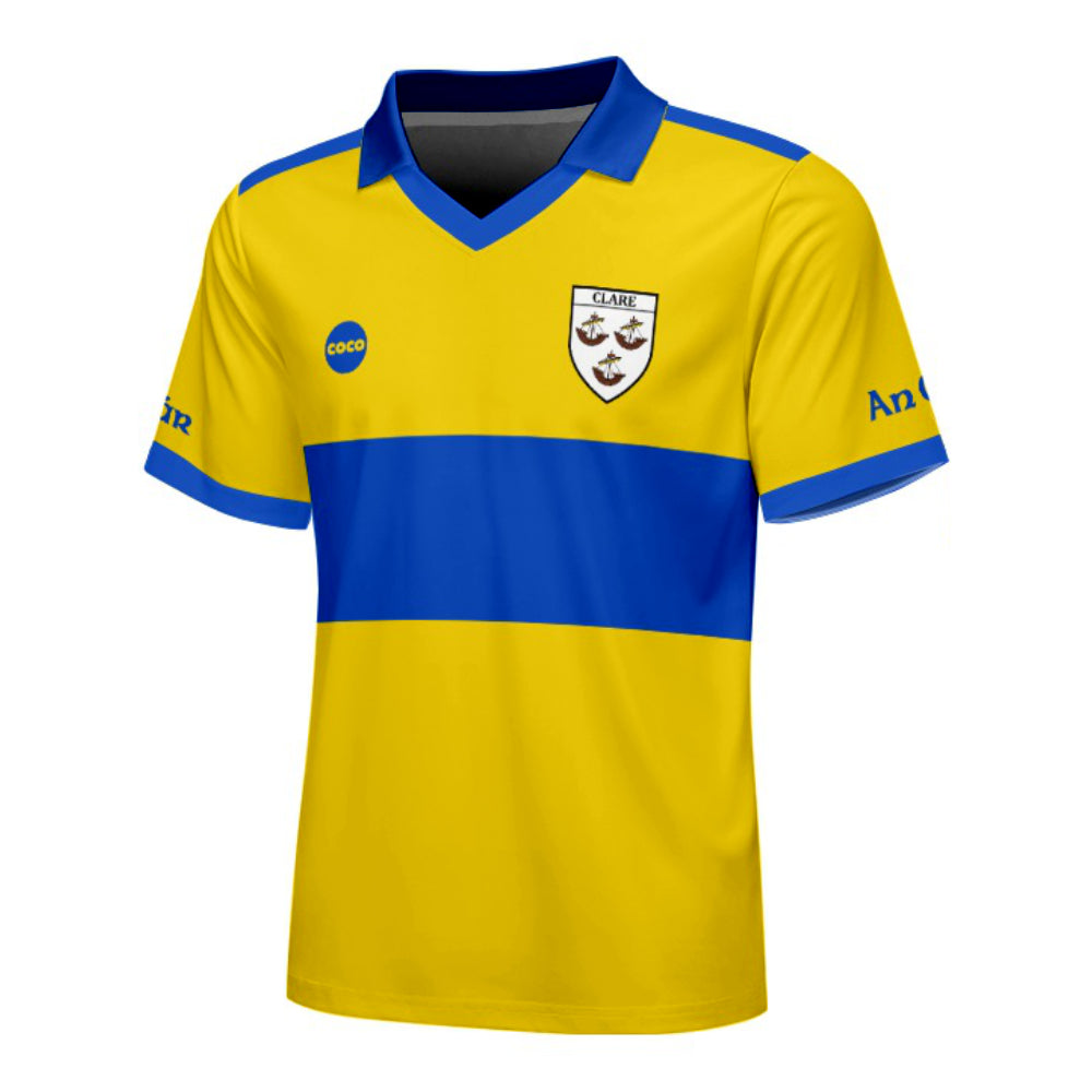 County Clare Retro Jersey Home - Kids Age 9-10