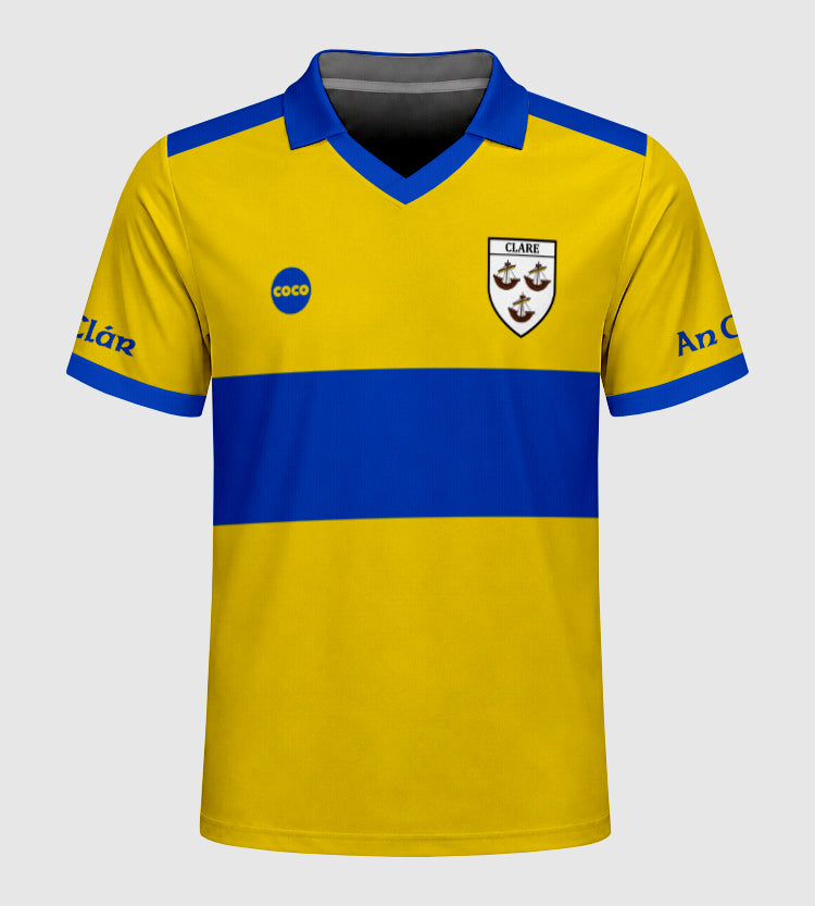County Clare Retro Jersey Home - Kids