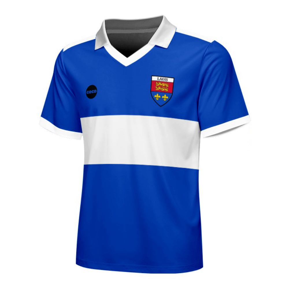 County Laois Retro Jersey Home - Kids Age 9-10