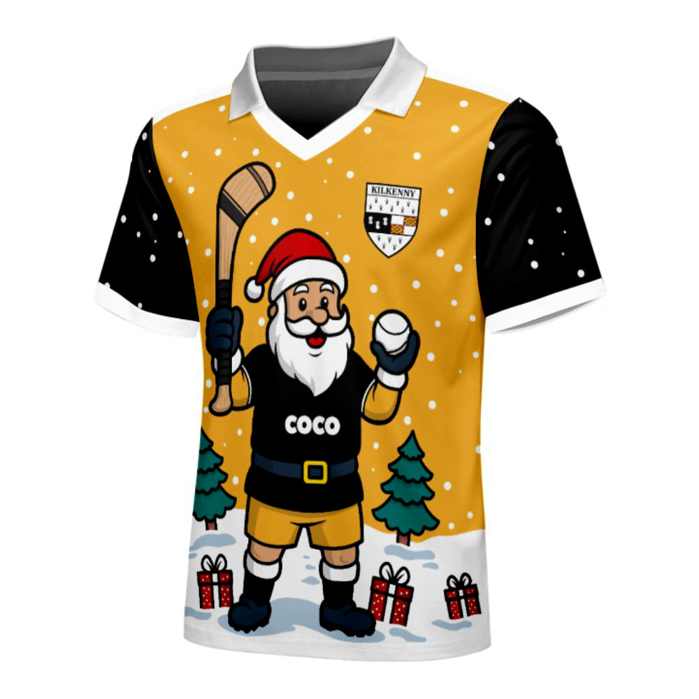 County Kilkenny Christmas Jersey - Kids Hurling