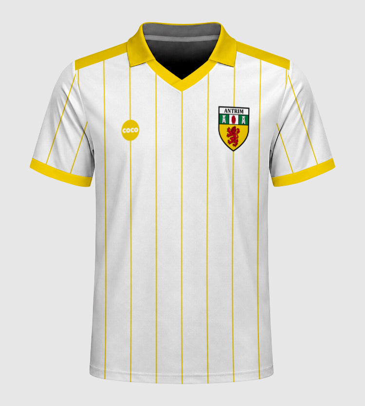 County Antrim Retro Jersey Away - Kids
