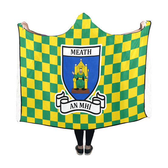 County Meath Premium Chequered Hooded Blanket