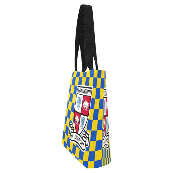 County Longford Chequered Canvas Tote Bag Set
