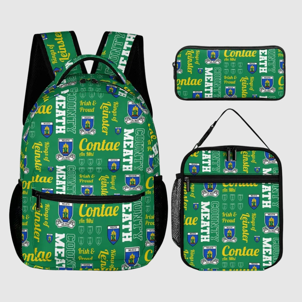 County Meath Backpack, Lunch Bag & Pencil Case Set