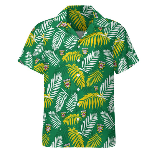 County Donegal Hawaiian Button Up Shirt - Adults 4XL