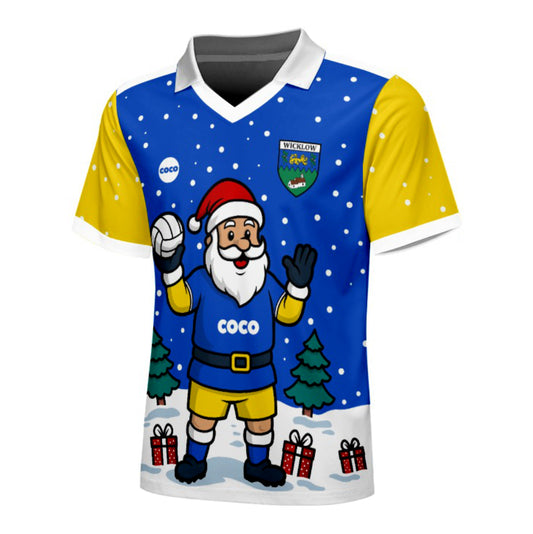 County Wicklow Christmas Jersey - Kids Football