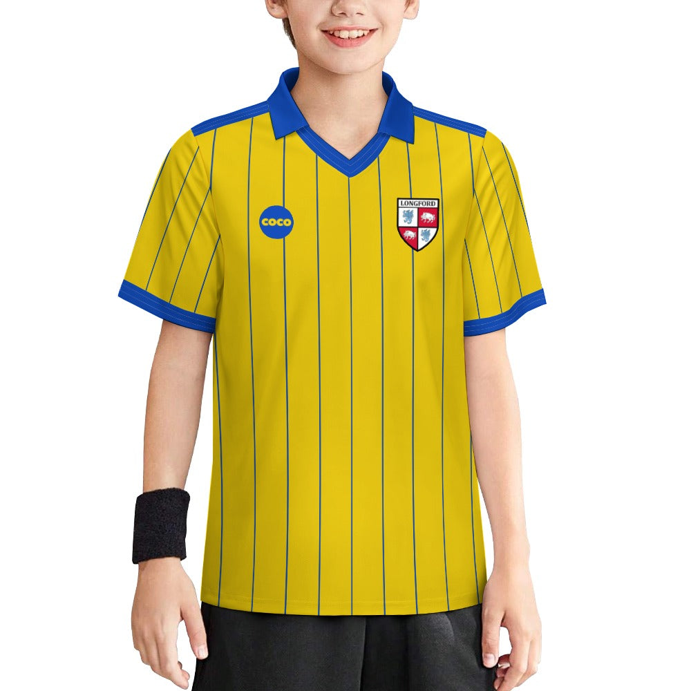 County Longford Retro Jersey Away Edition - Kids