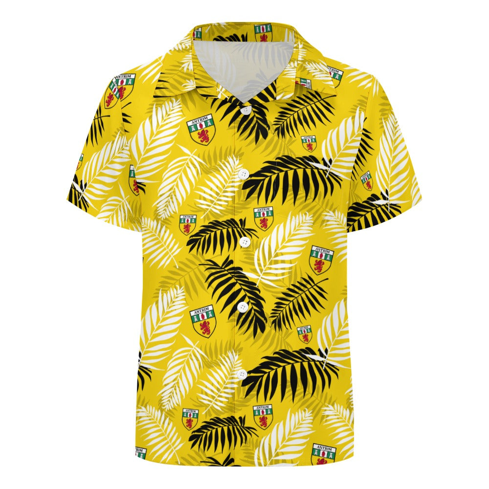 County Antrim Hawaiian Button Up Shirt - Kids