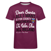 County Westmeath Dear Santa T-Shirt