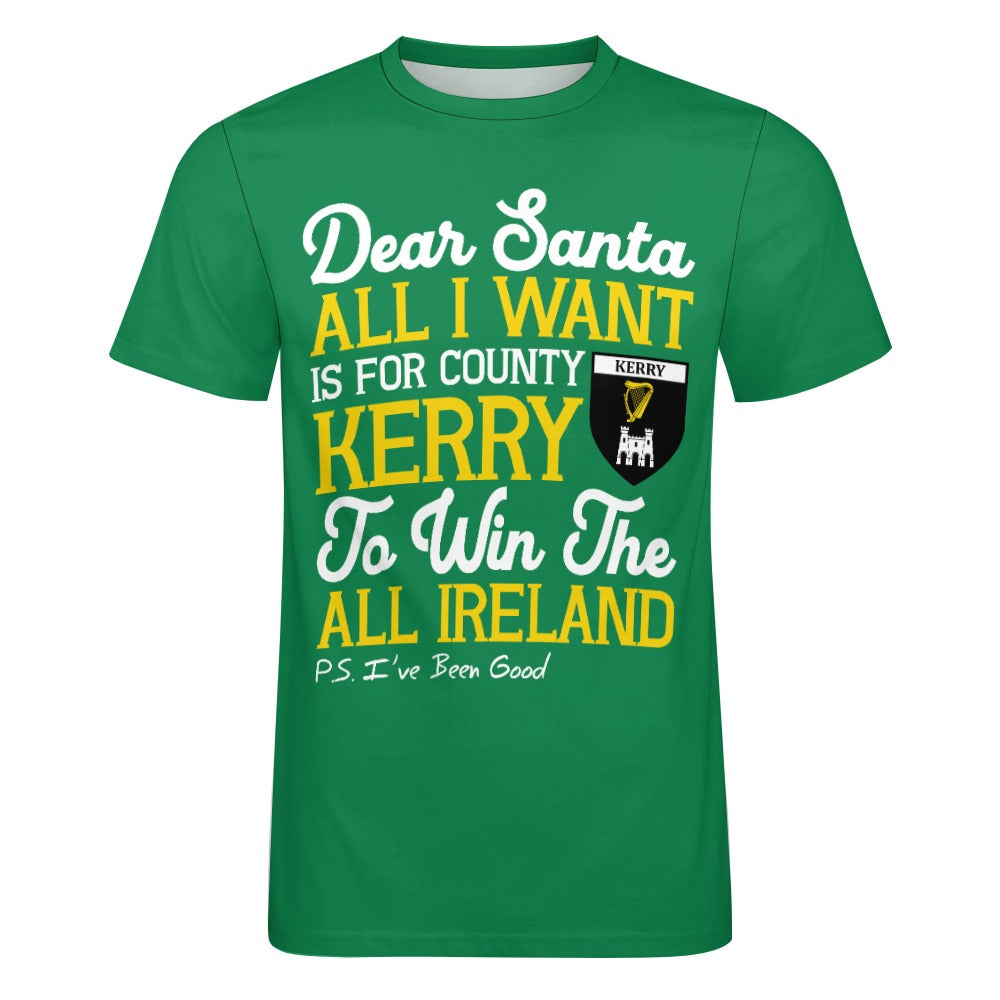 County Kerry Dear Santa T-Shirt 4XL