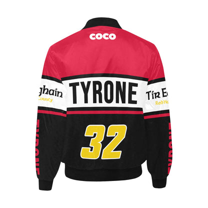 County Tyrone Vintage Quilted Bomber Jacket