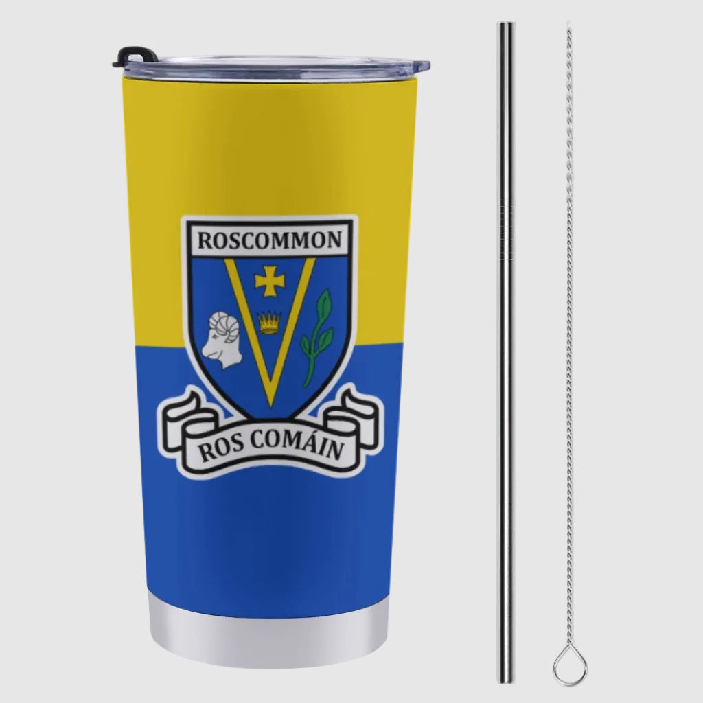 County Roscommon Classic Crest 20oz Travel Mug