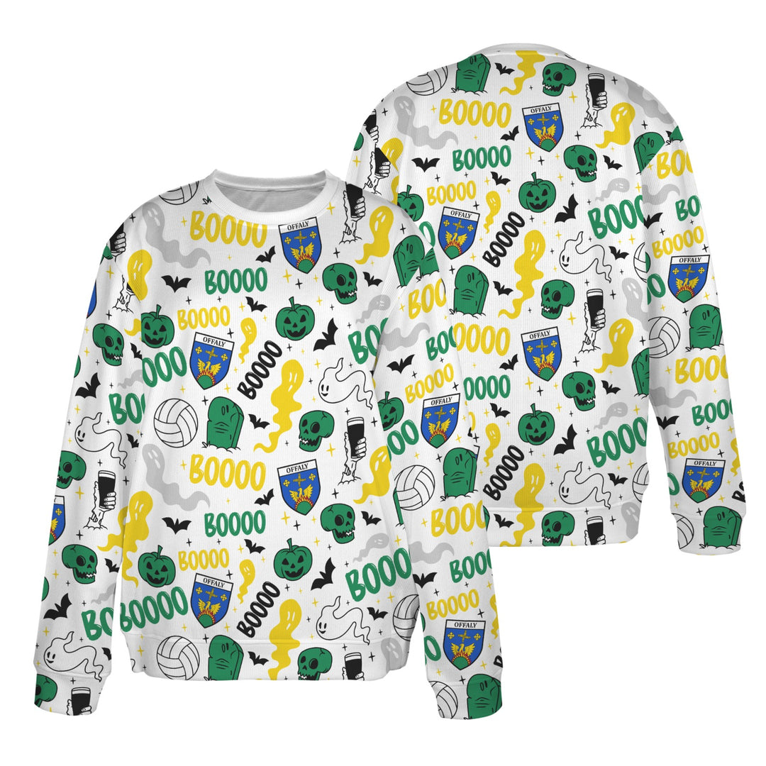 County Offaly Ghostly Halloween Sweater